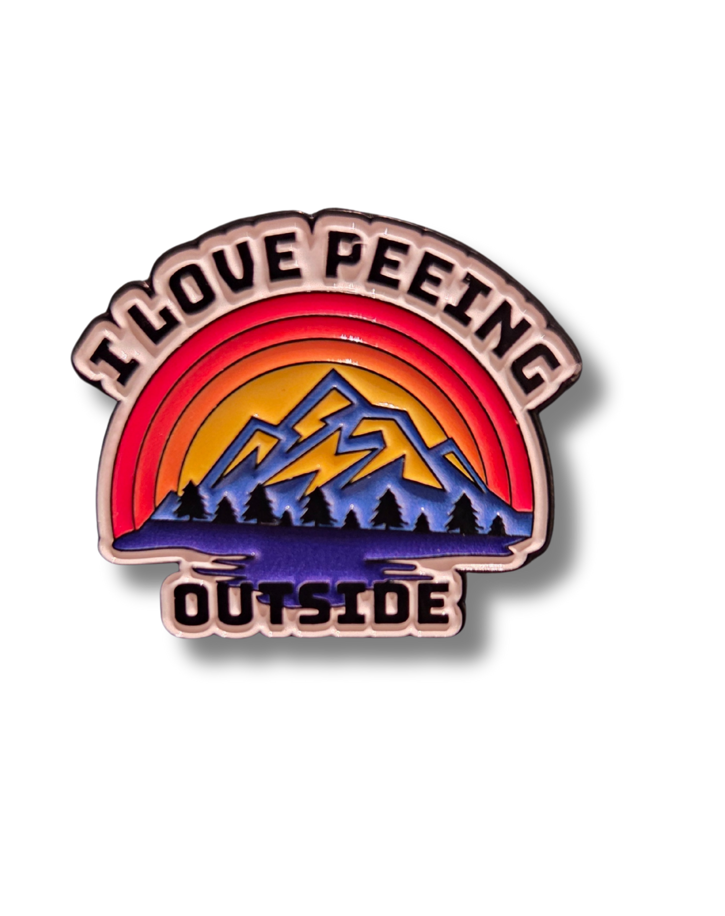 I love peeing outside