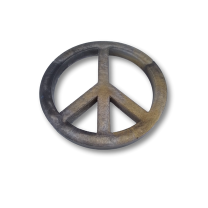 Resin Peace Sign Mini Marker