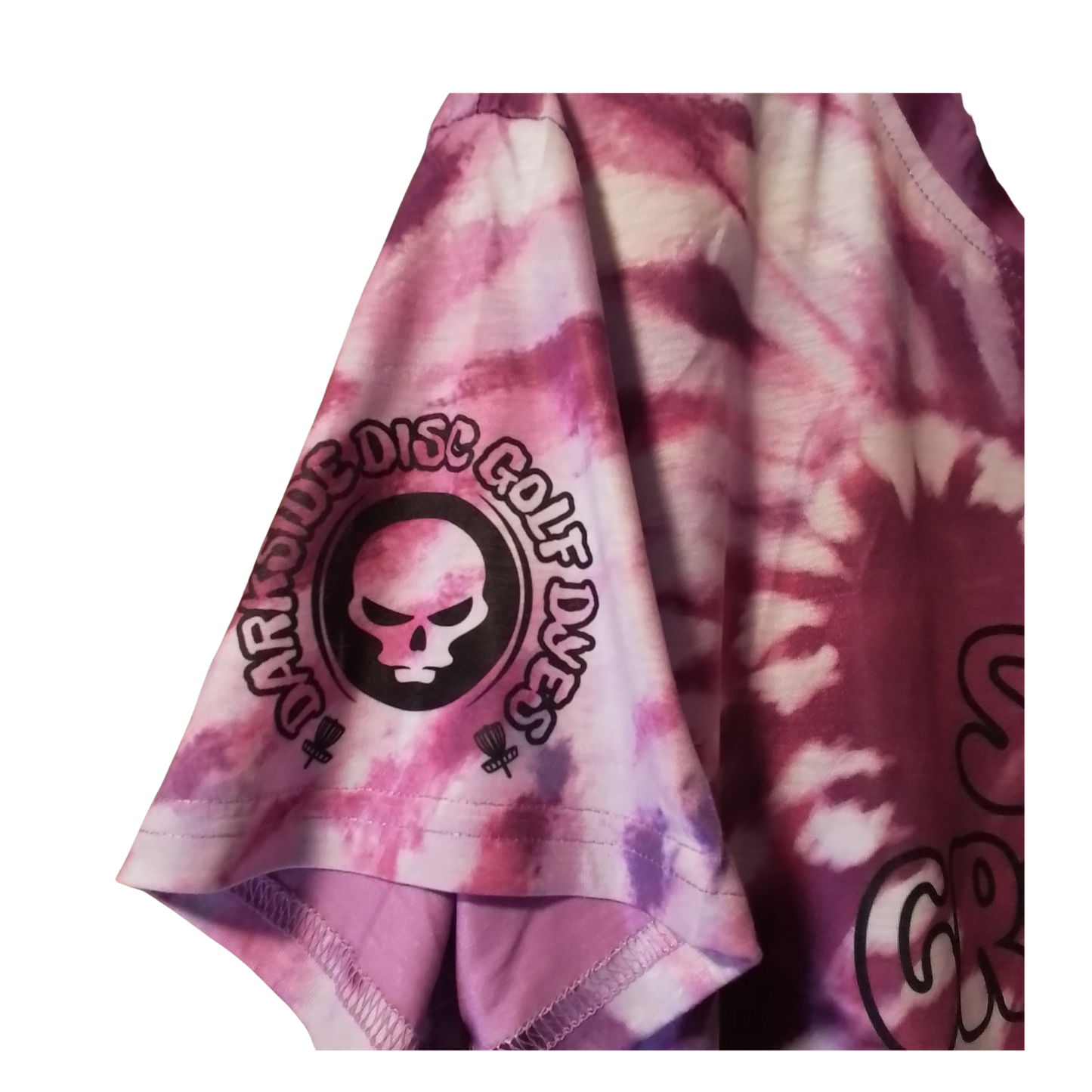 Ladies Purple Heart Tye Dye Tees