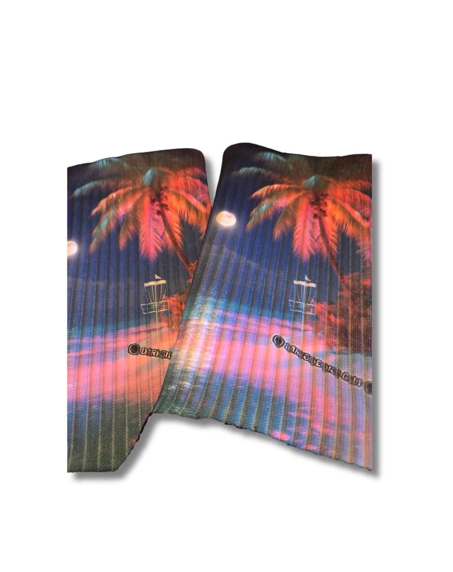 Disc Golf Sock Night Island (L)