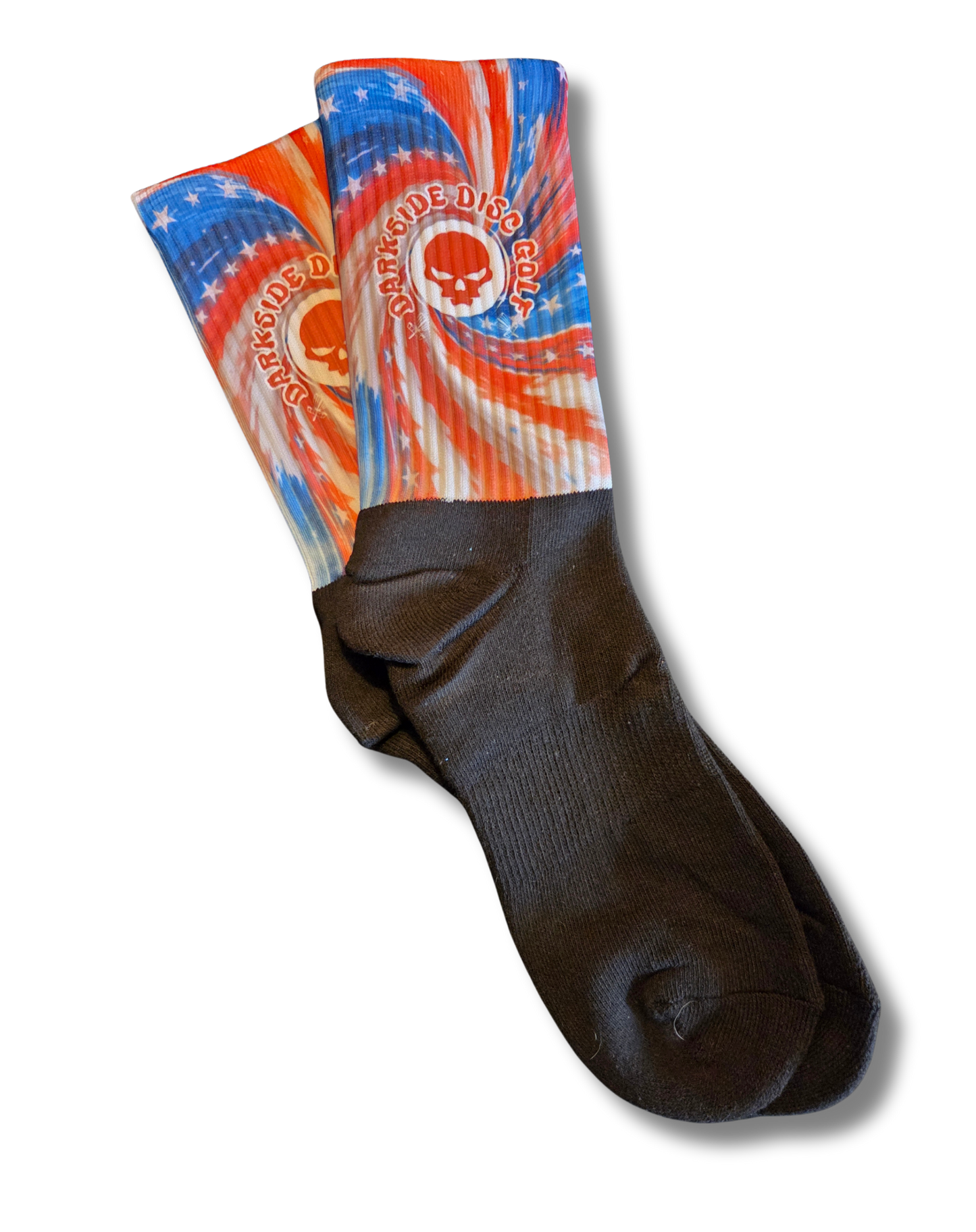 Disc Golf Sock Patriotic (L)